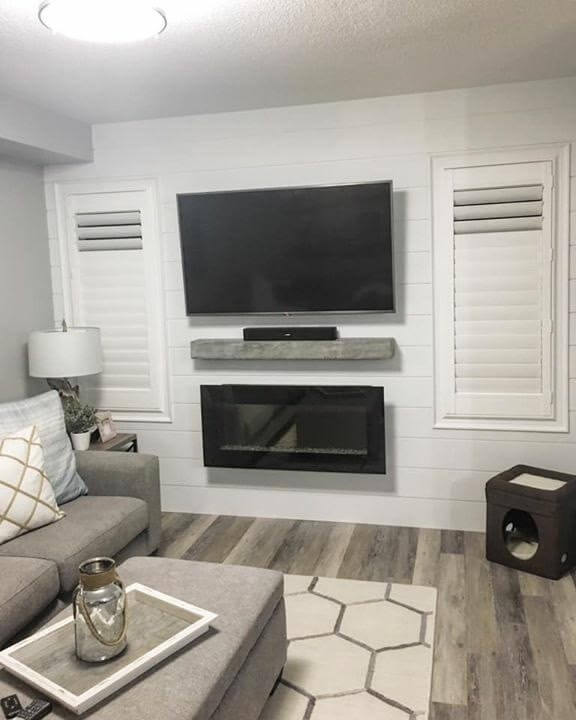 Hallow Floating Mantel